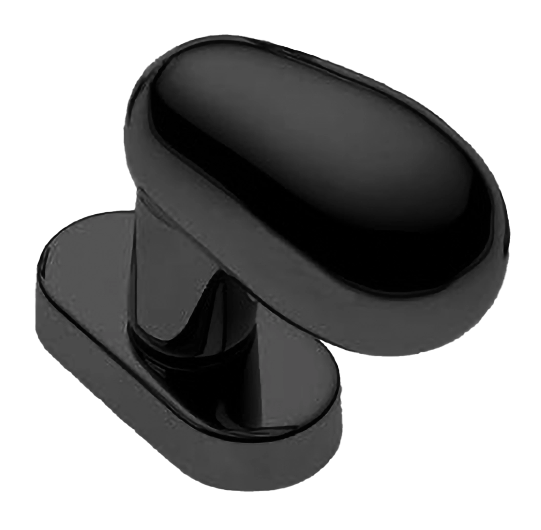 Ручка оконная UOVO W1 NERO, цвет - черный фото купить Липецк