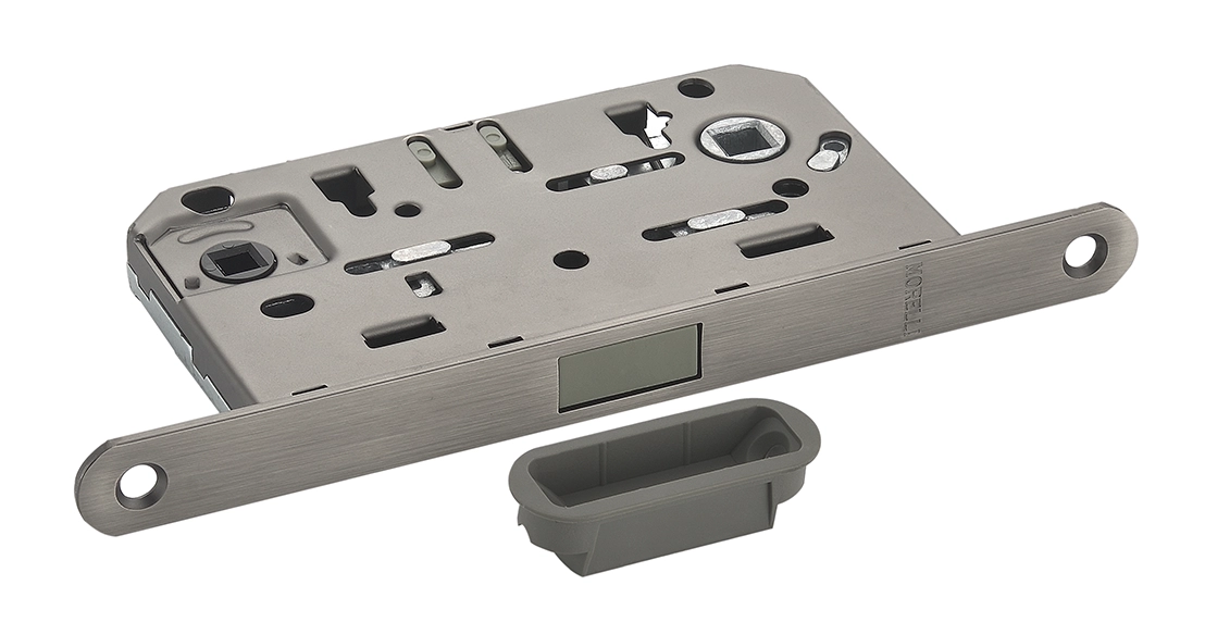 Защелка межкомнатная M1895 GR магнитная, сантехническая, цвет графит фото купить в Липецке