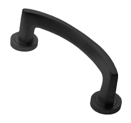 Ручка-скоба WIND PH NERO, цвет - черный фото 3 Ручка-скоба WIND PH NERO, цвет - черный фото фурнитура Липецк