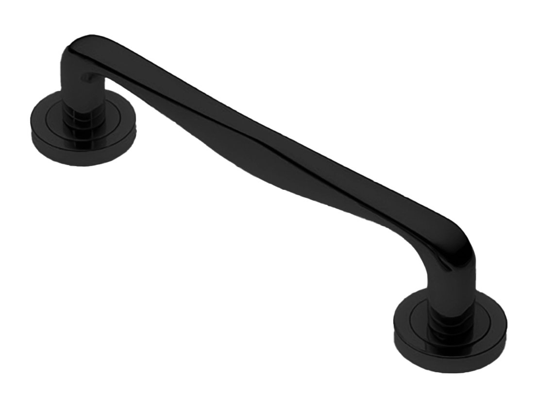 Ручка-скоба PETRA PH NERO, цвет - черный фото 1 Ручка-скоба PETRA PH NERO, цвет - черный фото купить Липецк