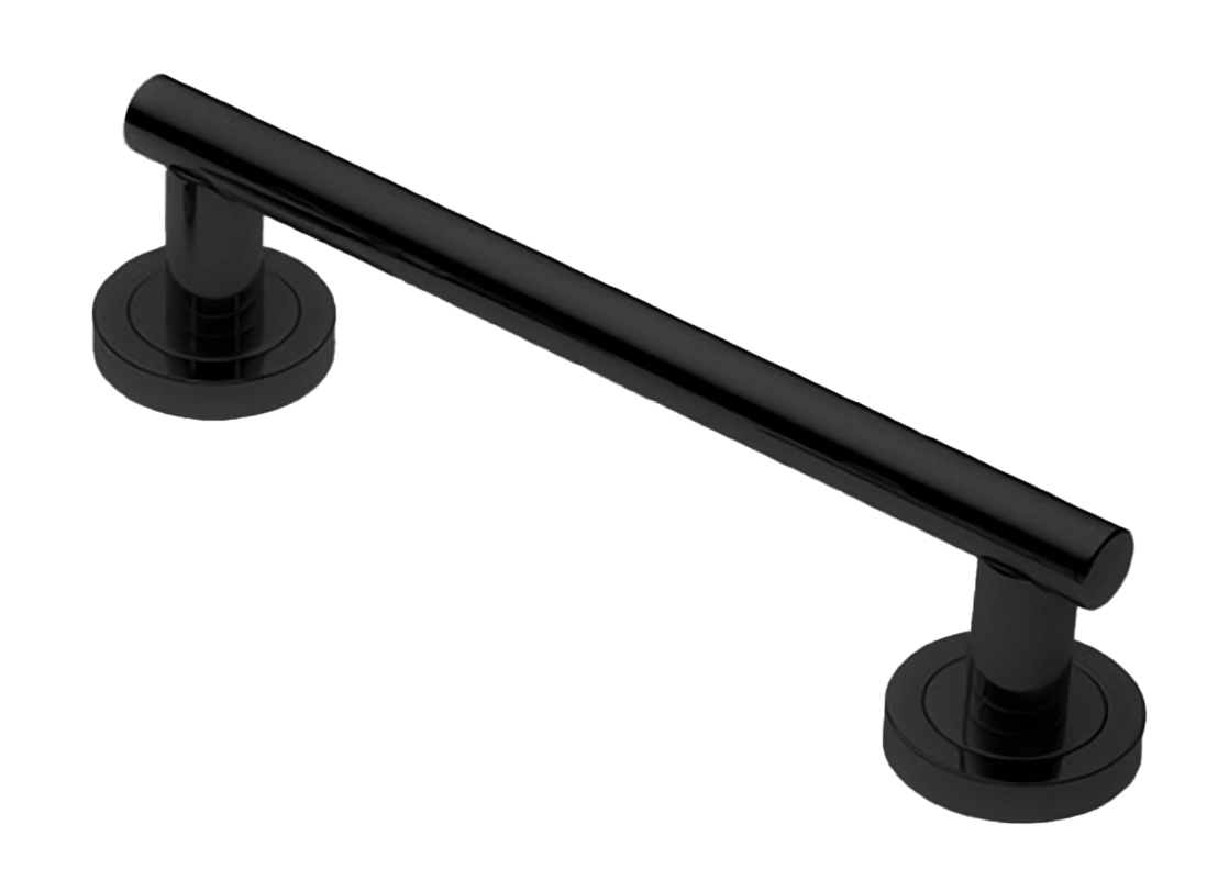 Ручка-скоба CALLA PH 200MM NERO, цвет - черный фото 1 Ручка-скоба CALLA PH 200MM NERO, цвет - черный фото купить Липецк