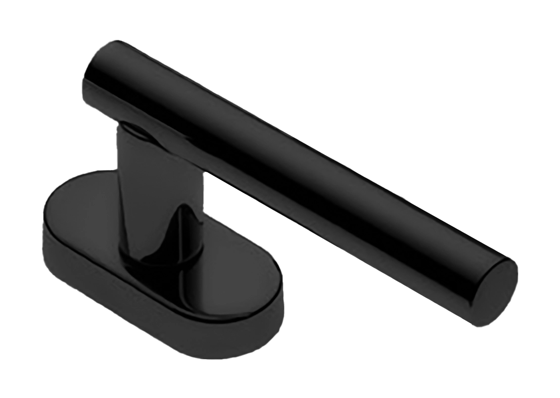 Ручка оконная CALLA W1 NERO, цвет - черный фото 1 Ручка оконная CALLA W1 NERO, цвет - черный фото купить Липецк