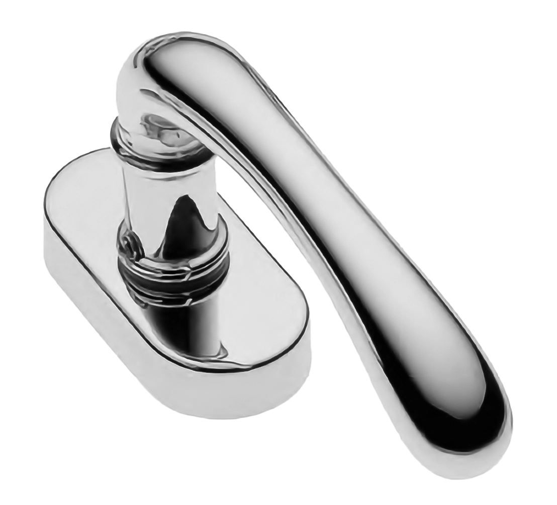 Ручка оконная RING W1 CRO, цвет - хром фото 1 Ручка оконная RING W1 CRO, цвет - хром фото купить Липецк