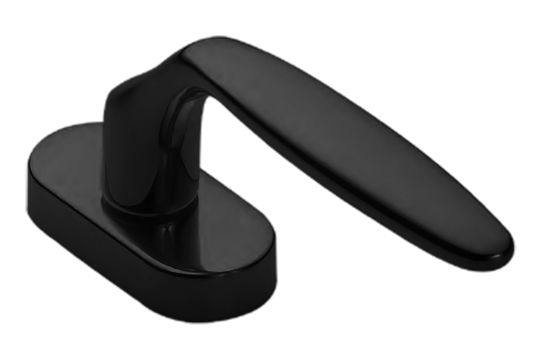 Ручка оконная DERBY W1 NERO, цвет - черный фото 1 Ручка оконная DERBY W1 NERO, цвет - черный фото купить Липецк