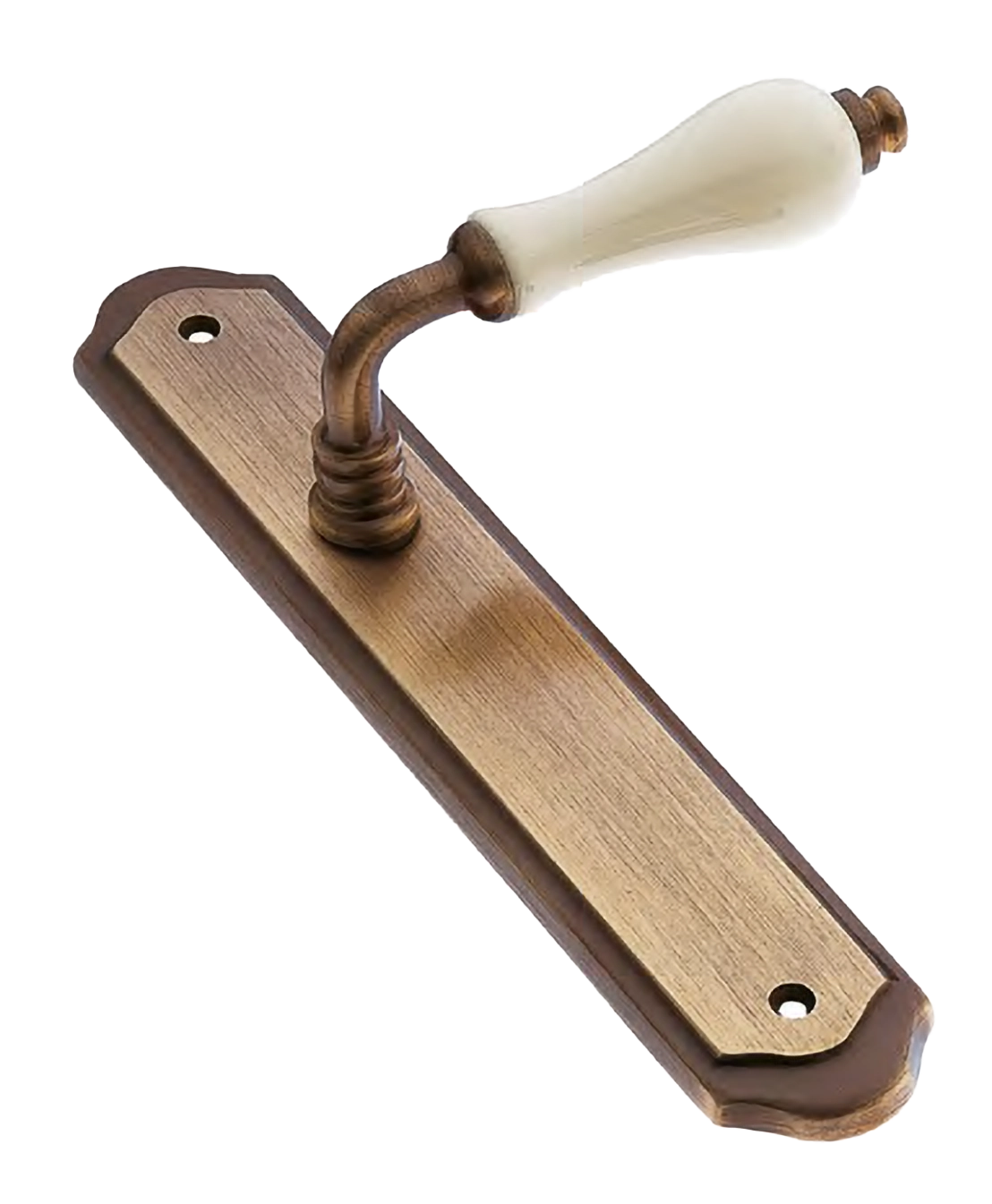 Ручка на планке CERAMICA PL OBR/CHAMP, цвет - бронза/шампань фото 1 Ручка на планке CERAMICA PL OBR/CHAMP, цвет - бронза/шампань фото купить Липецк