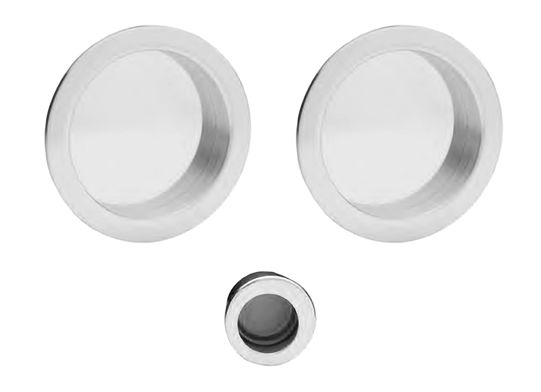 Ручка для раздвижной двери ART.54/A CRO с пальчиковой ручкой, цвет - хром фото 1 Ручка для раздвижной двери ART.54/A CRO с пальчиковой ручкой, цвет - хром фото купить Липецк