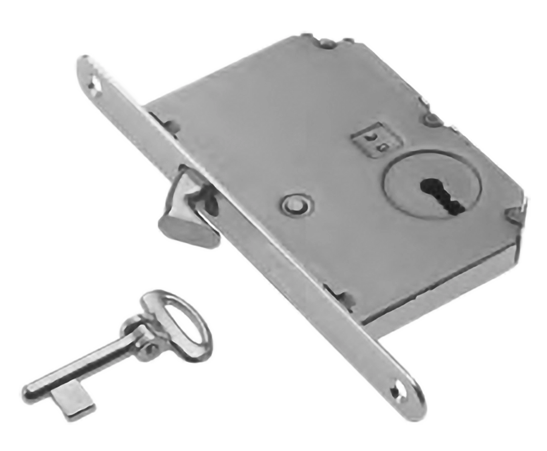 Замок с ключом буратино ART.SR2 CRO для раздвижной двери, цвет - хром фото 1 Замок с ключом буратино ART.SR2 CRO для раздвижной двери, цвет - хром фото купить Липецк