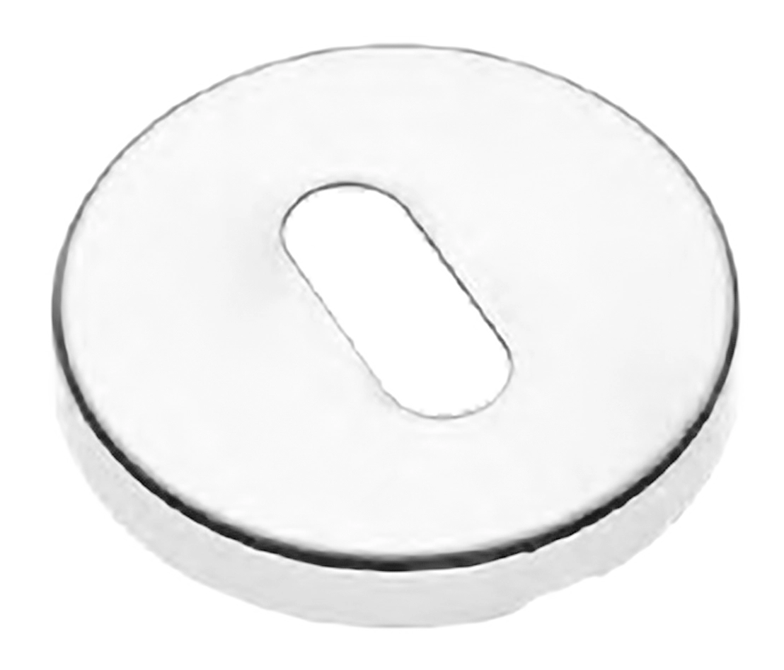 Накладка на ключевой цилиндр LUX-FK-R3 BIA на круглой розетке под ключ буратино, цвет - белый фото 1 Накладка на ключевой цилиндр LUX-FK-R3 BIA на круглой розетке под ключ буратино, цвет - белый фото купить Липецк