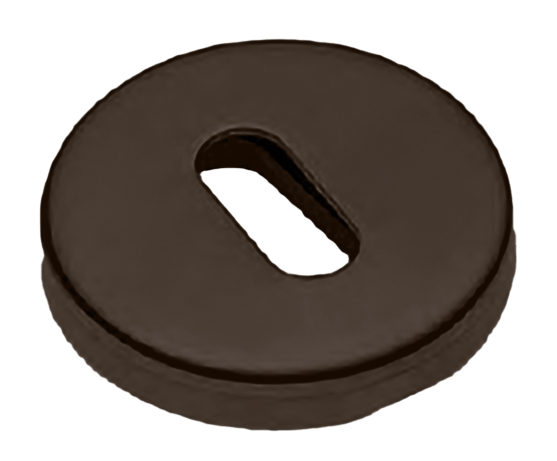 Накладка на ключевой цилиндр LUX-FK-R3-E ANT на круглой розетке под ключ буратино, цвет - антрацит фото 1 Накладка на ключевой цилиндр LUX-FK-R3-E ANT на круглой розетке под ключ буратино, цвет - антрацит фото купить Липецк