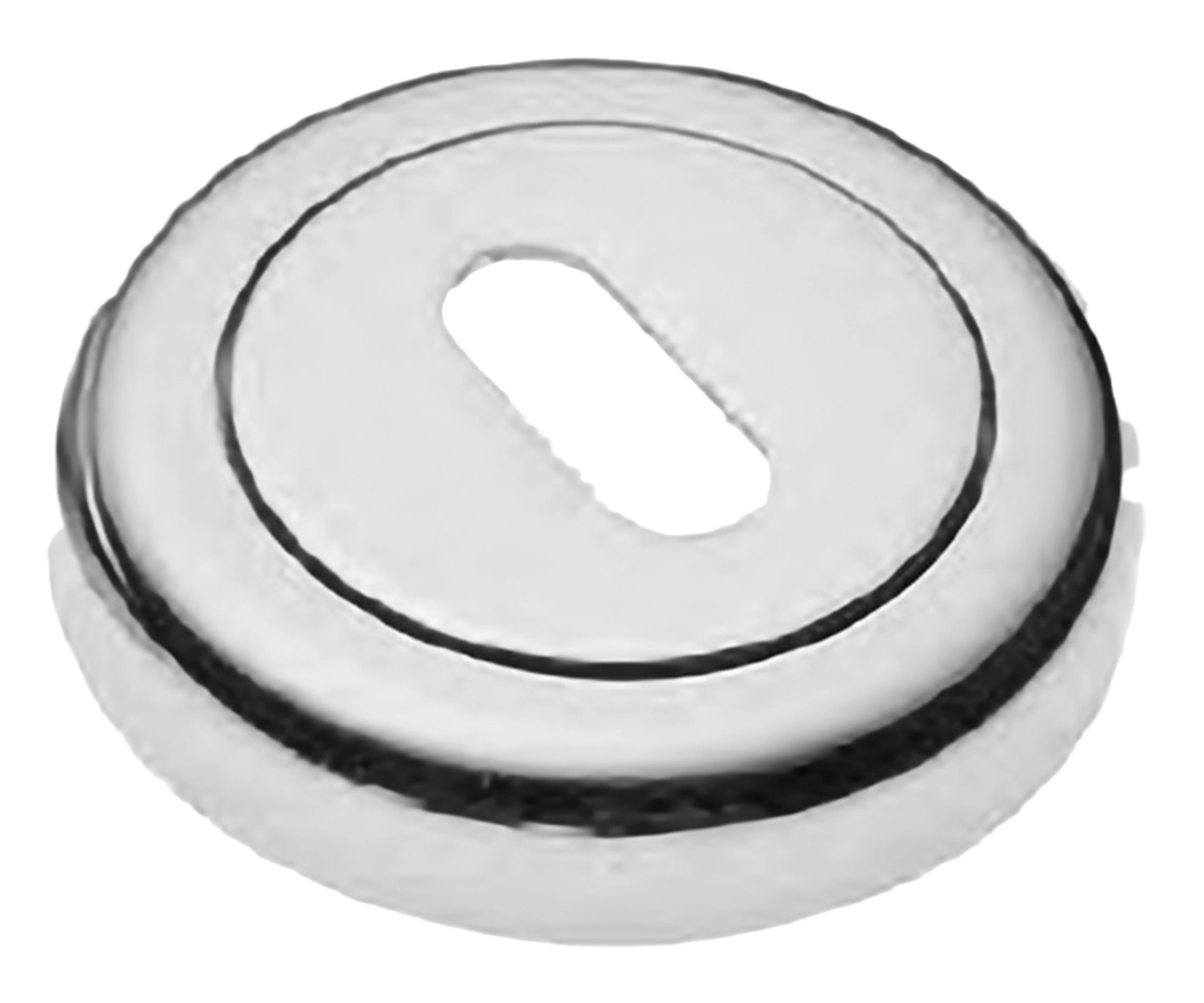 Накладка на ключевой цилиндр LUX-FK-R4 CRO на круглой розетке под ключ буратино, цвет - хром фото 1 Накладка на ключевой цилиндр LUX-FK-R4 CRO на круглой розетке под ключ буратино, цвет - хром фото купить Липецк