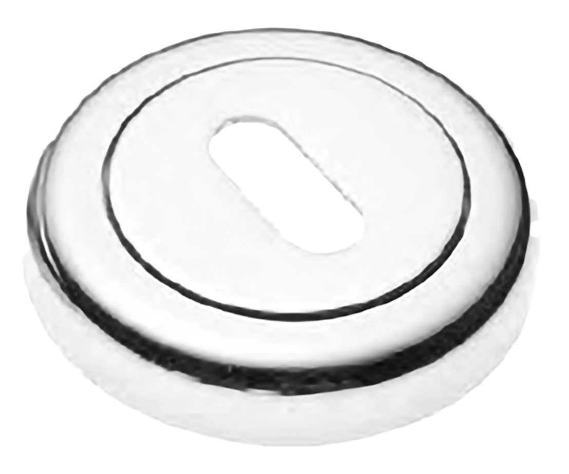 Накладка на ключевой цилиндр LUX-FK-R4 BIA на круглой розетке под ключ буратино, цвет - белый фото 1 Накладка на ключевой цилиндр LUX-FK-R4 BIA на круглой розетке под ключ буратино, цвет - белый фото купить Липецк