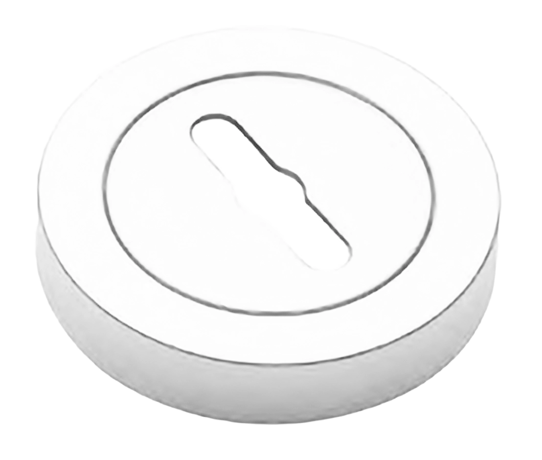 Накладка на ключевой цилиндр LUX-SK-R2 BIA на круглой розетке под сувальдный ключ, цвет - белый фото 1 Накладка на ключевой цилиндр LUX-SK-R2 BIA на круглой розетке под сувальдный ключ, цвет - белый фото купить Липецк