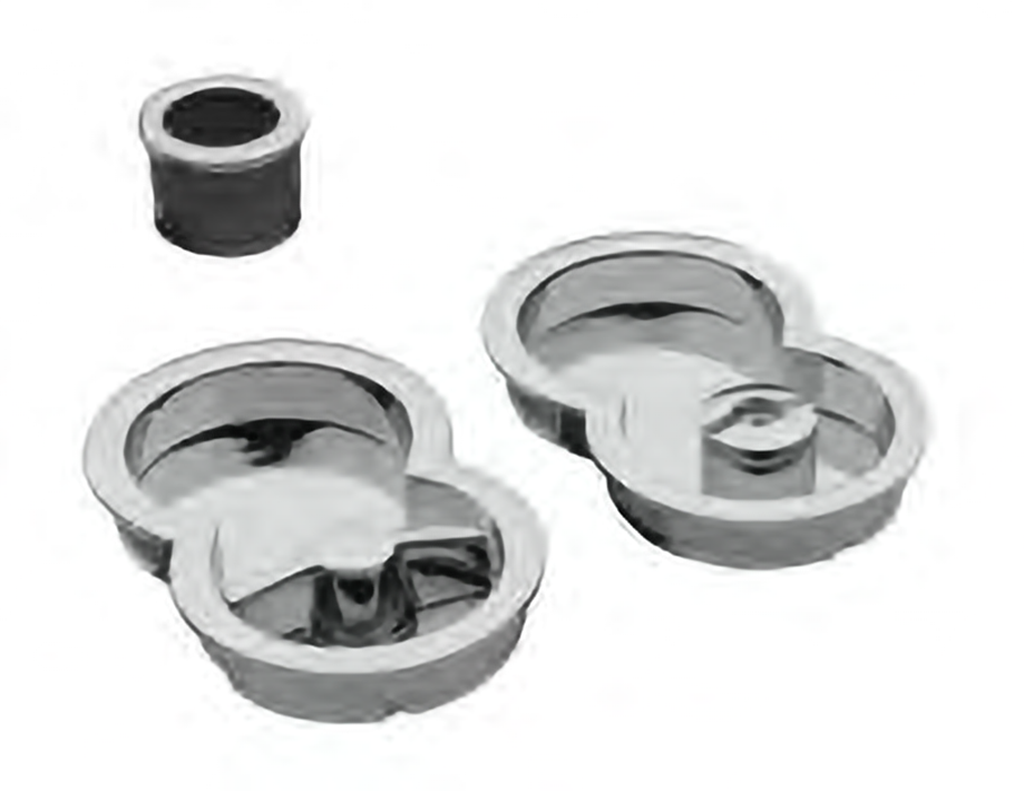 Комплект ручек INFINITY ART.85/A CRO с заверткой для раздвижной двери с торцевой ручкой, цвет - хром фото купить Липецк