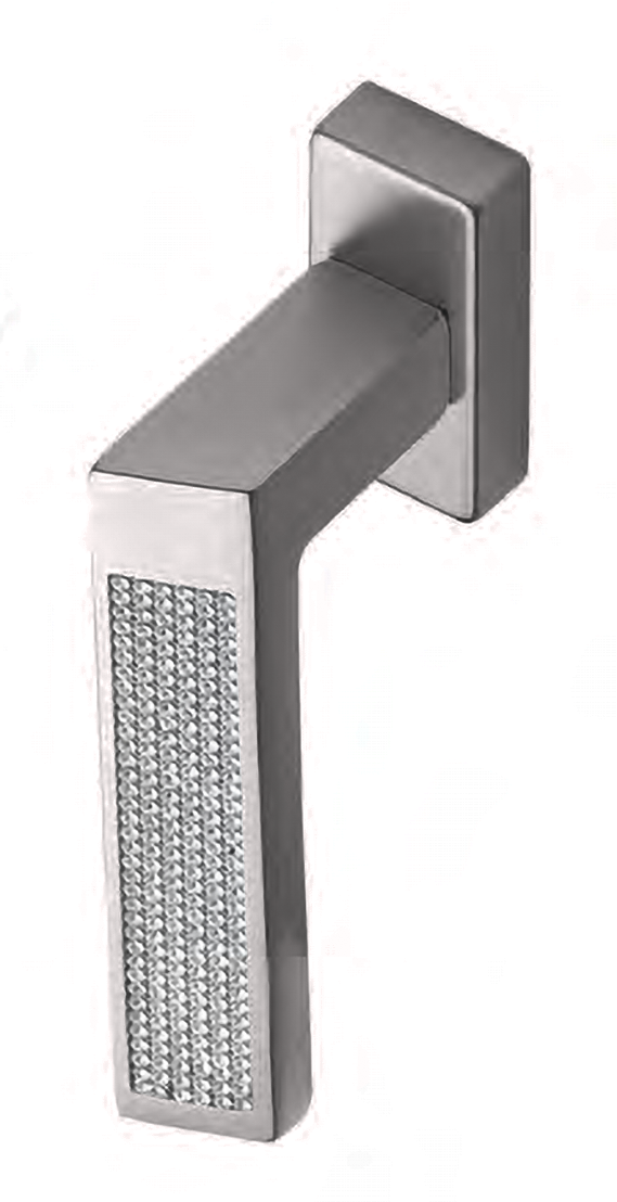 Ручка оконная DOLCE VITA W1 NIN с 4-х позицион. механизмом, цвет черный никель фото купить в Липецке