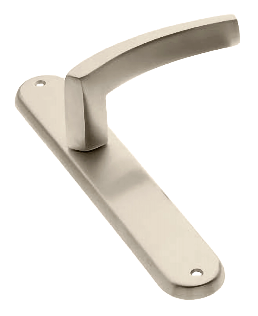 Ручка дверная на планке WIND PL NIS, цвет матовый никель, латунь фото купить в Липецке