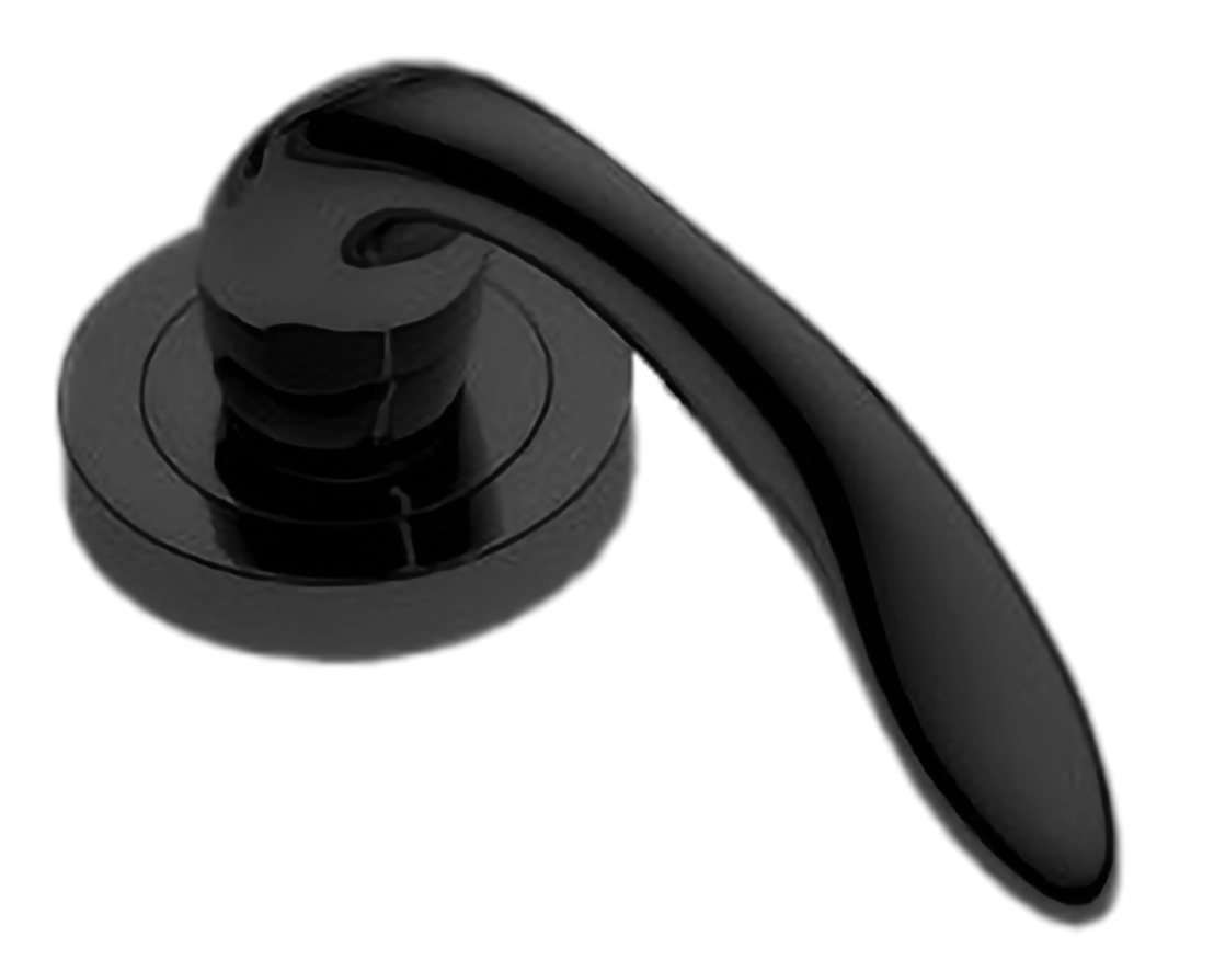 Ручка оконная LEON W1 NERO, цвет - черный фото купить в Липецке