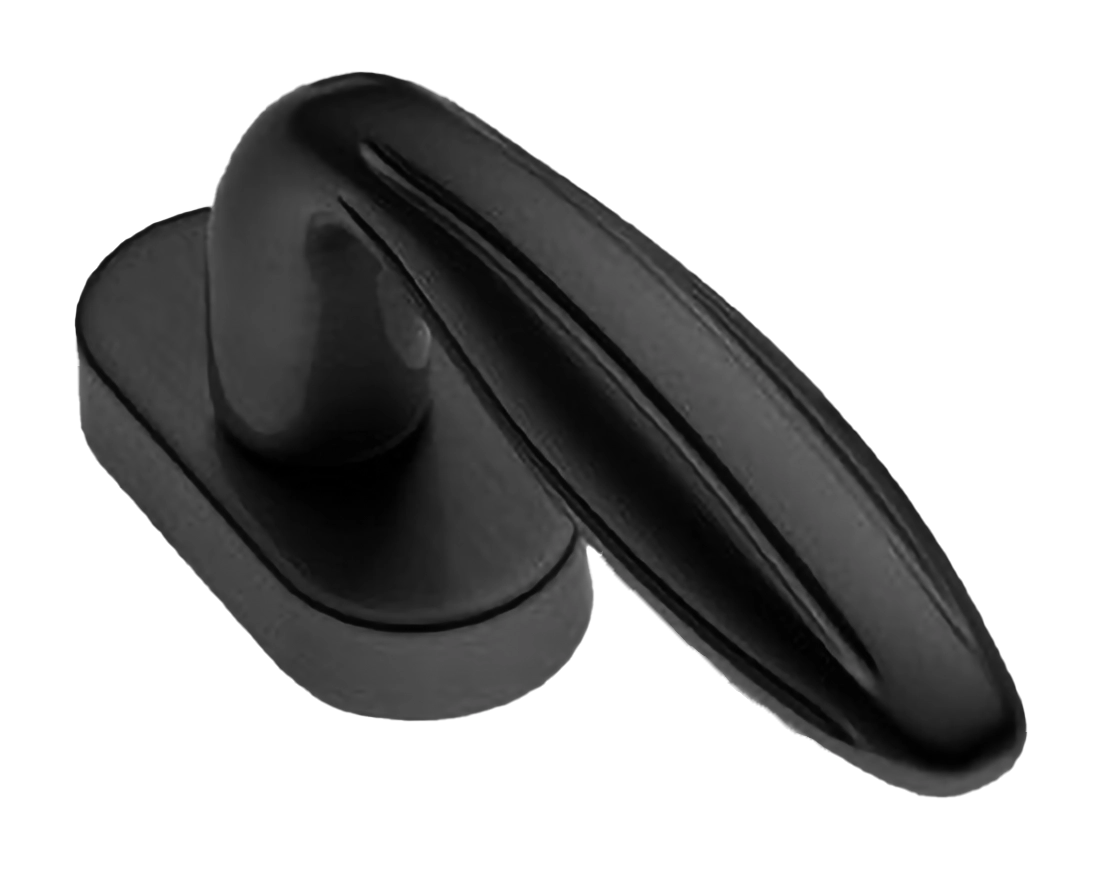 Ручка оконная BUD W1 NERO, цвет - черный фото купить в Липецке