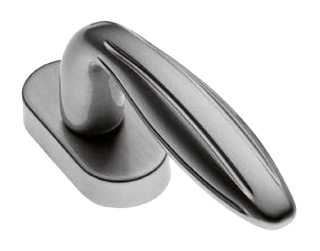 Ручка оконная BUD W1 CSA, цвет - матовый хром фото купить в Липецке