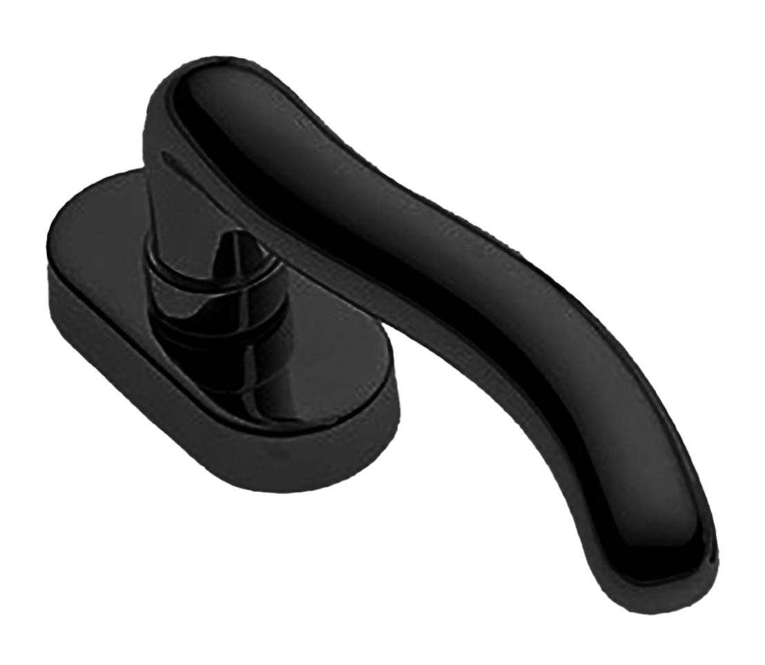 Ручка оконная SNAKE W1 NERO, цвет - черный фото купить в Липецке