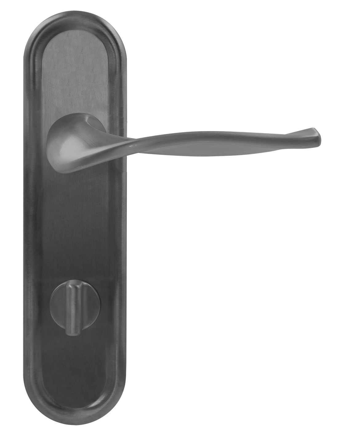 Ручка дверная SKYSCRAPER PLR SST на планке, цвет Летняя гроза/Summer Storm фото купить в Липецке