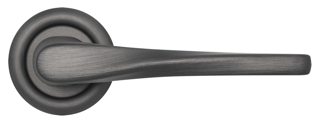 Ручка дверная THE OLYMPICS R7 SST на круглой розетке, цвет Летняя гроза/Summer Storm фото купить в Липецке