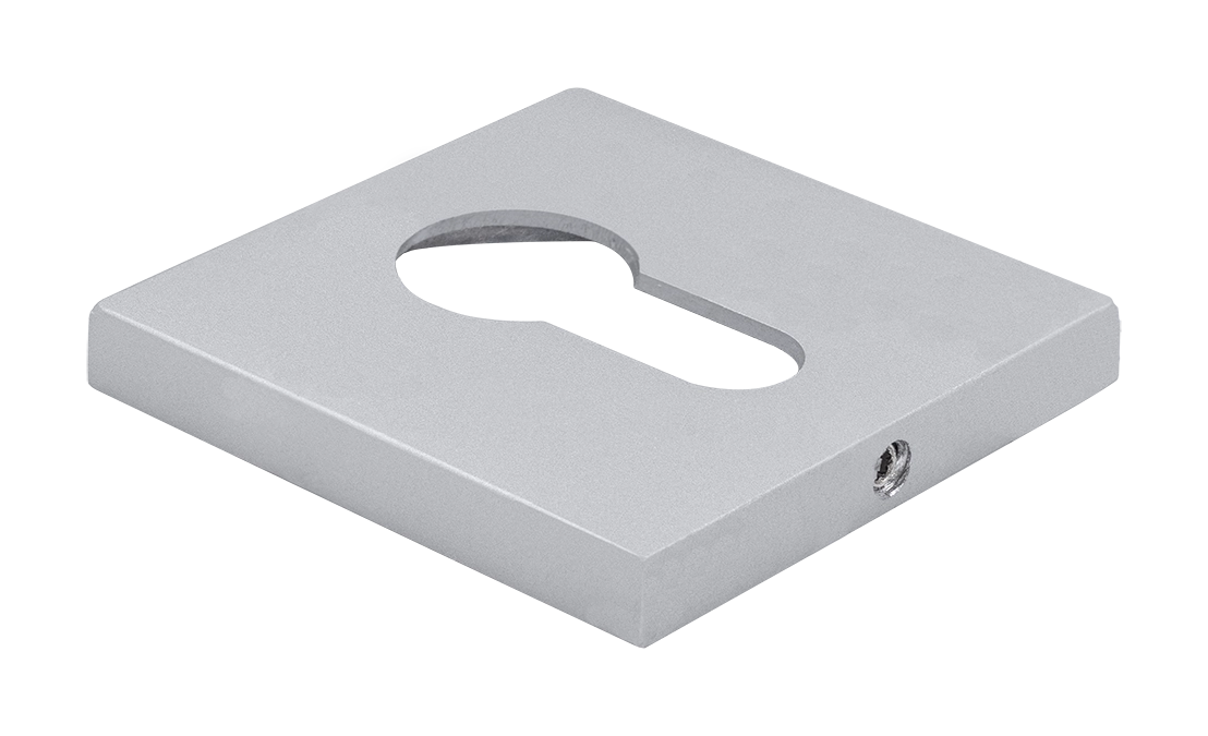 Накладка на замок MH-KH-S6 ASC под евроцилиндр, цвет анодированный матовый хром фото купить Липецк