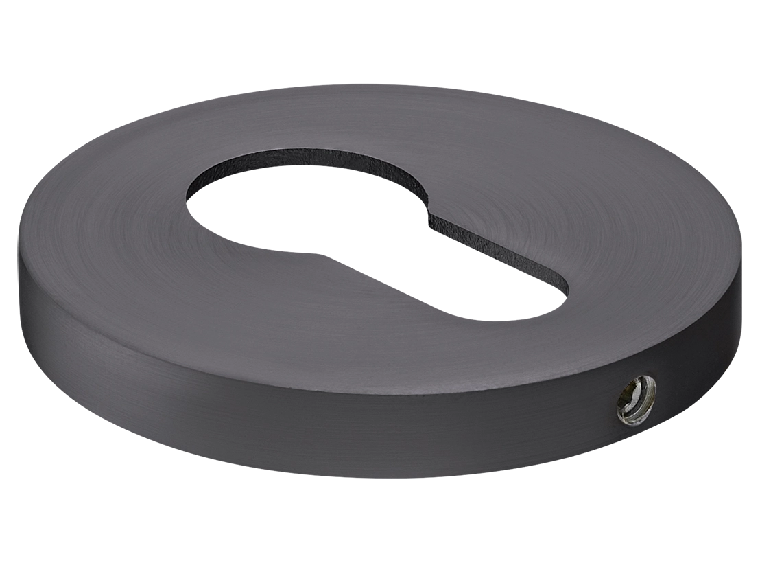 Накладка на замок MH-KH-R6 GR на круглой розетке, цвет матовый графит фото купить Липецк