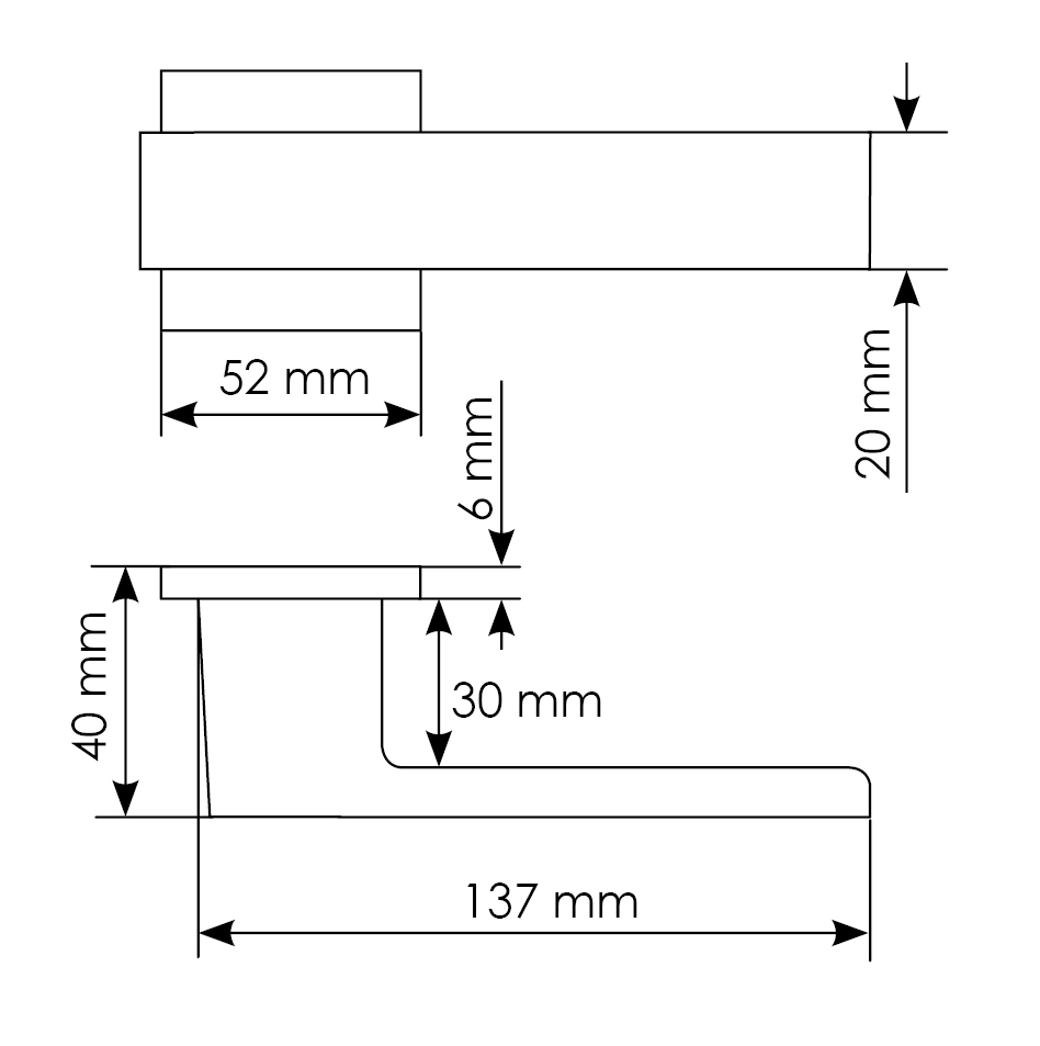 Комплект дверных ручек MH-56-S6 BL с заверткой MH-WC-S6 BL + магнитный замок M1895 BL, цвет черный фото morelli Липецк