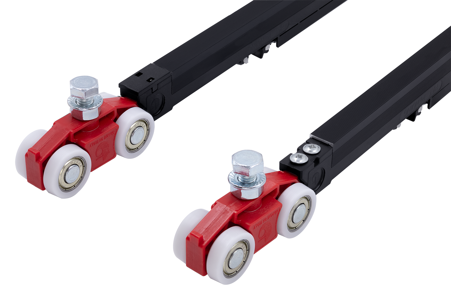 Комплект роликов ECO SLIDING SET 3 80kg NEW, двойной доводчик, дверь до 80кг фото купить в Липецке