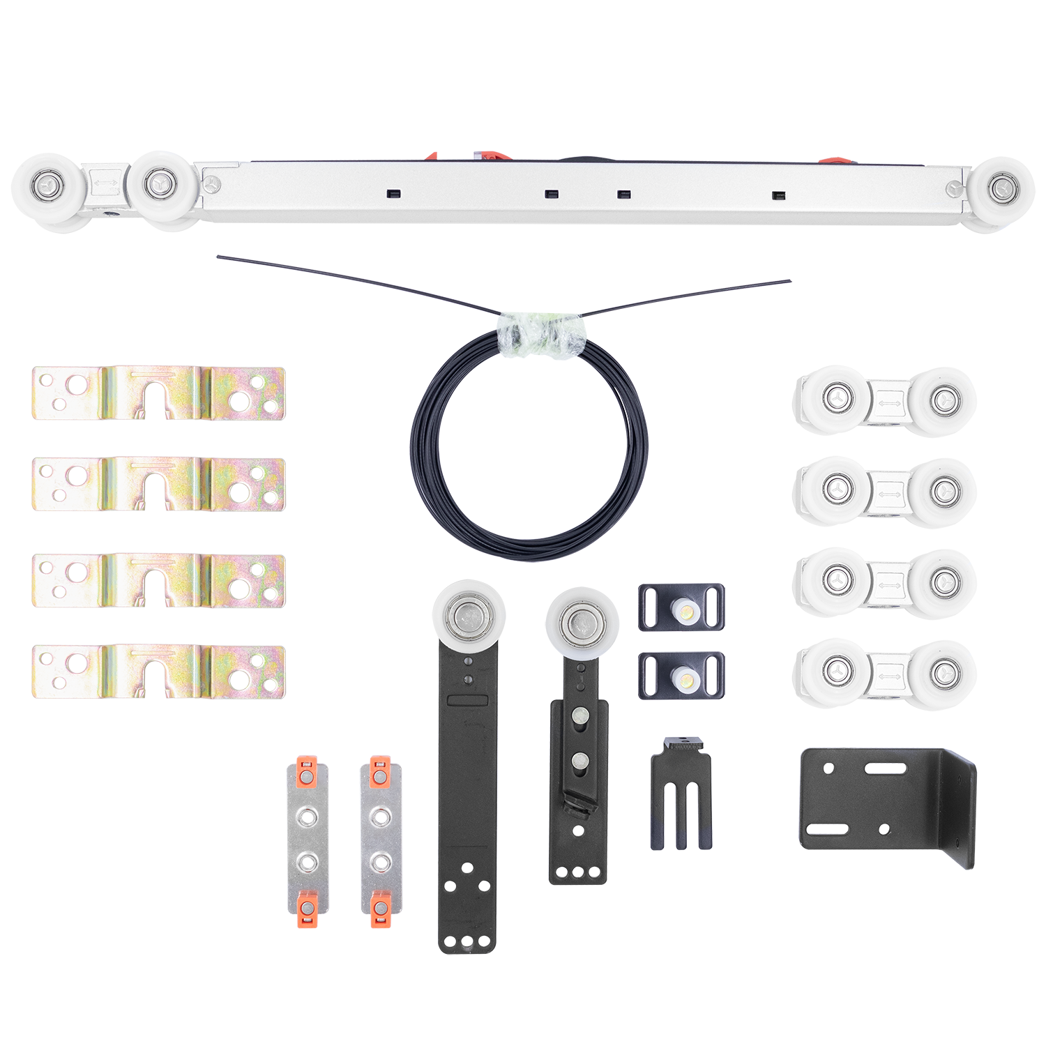 SET-TS 2+1, комплект системы TS для раздвижных дверей на 3 полотна (2 подвижных и 1 стационарное) фото купить Липецк
