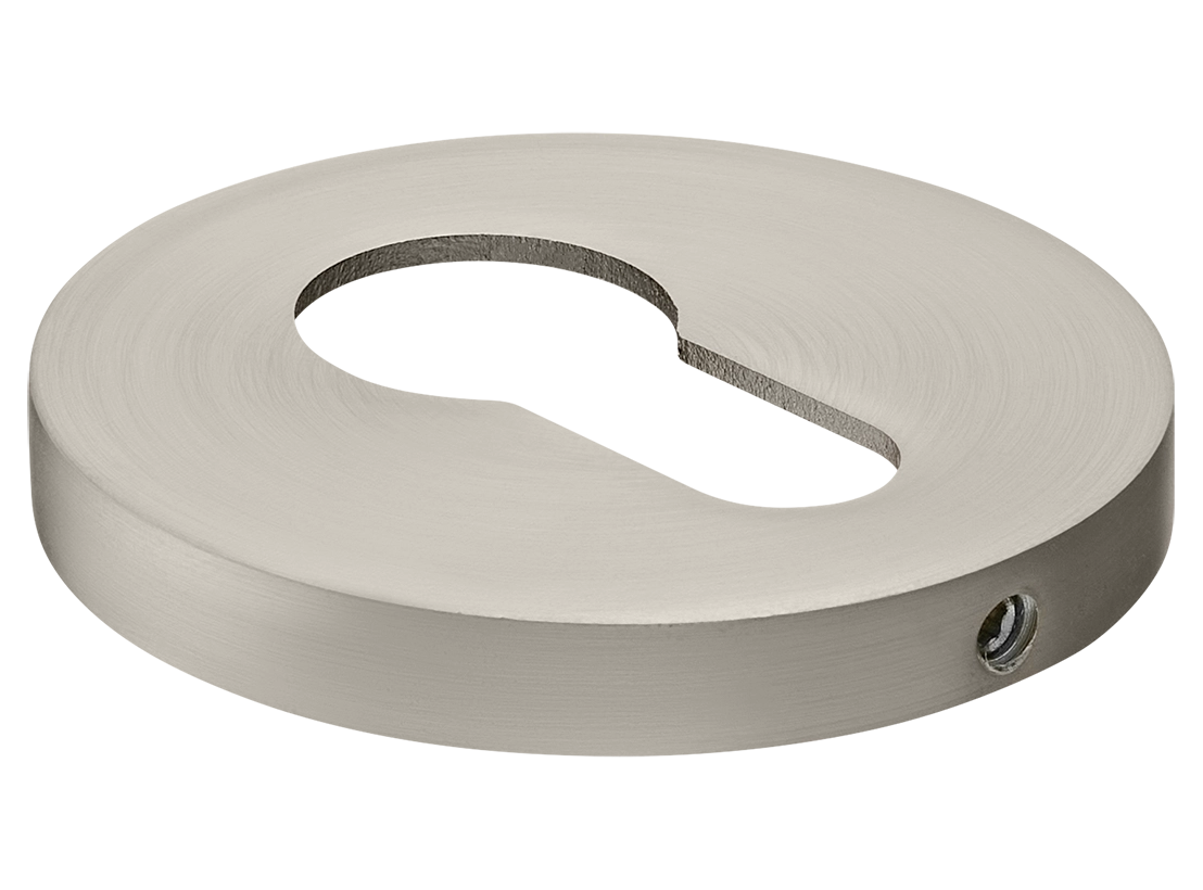 Накладка на замок MH-KH-R6 MSN на круглой розетке 6 мм, цвет матовый сатинированный никель фото купить Липецк