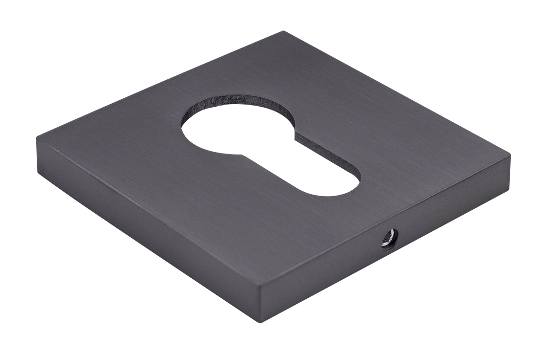 Накладка на замок MH-KH-S6 GR под евроцилиндр, цвет graphite фото купить Липецк