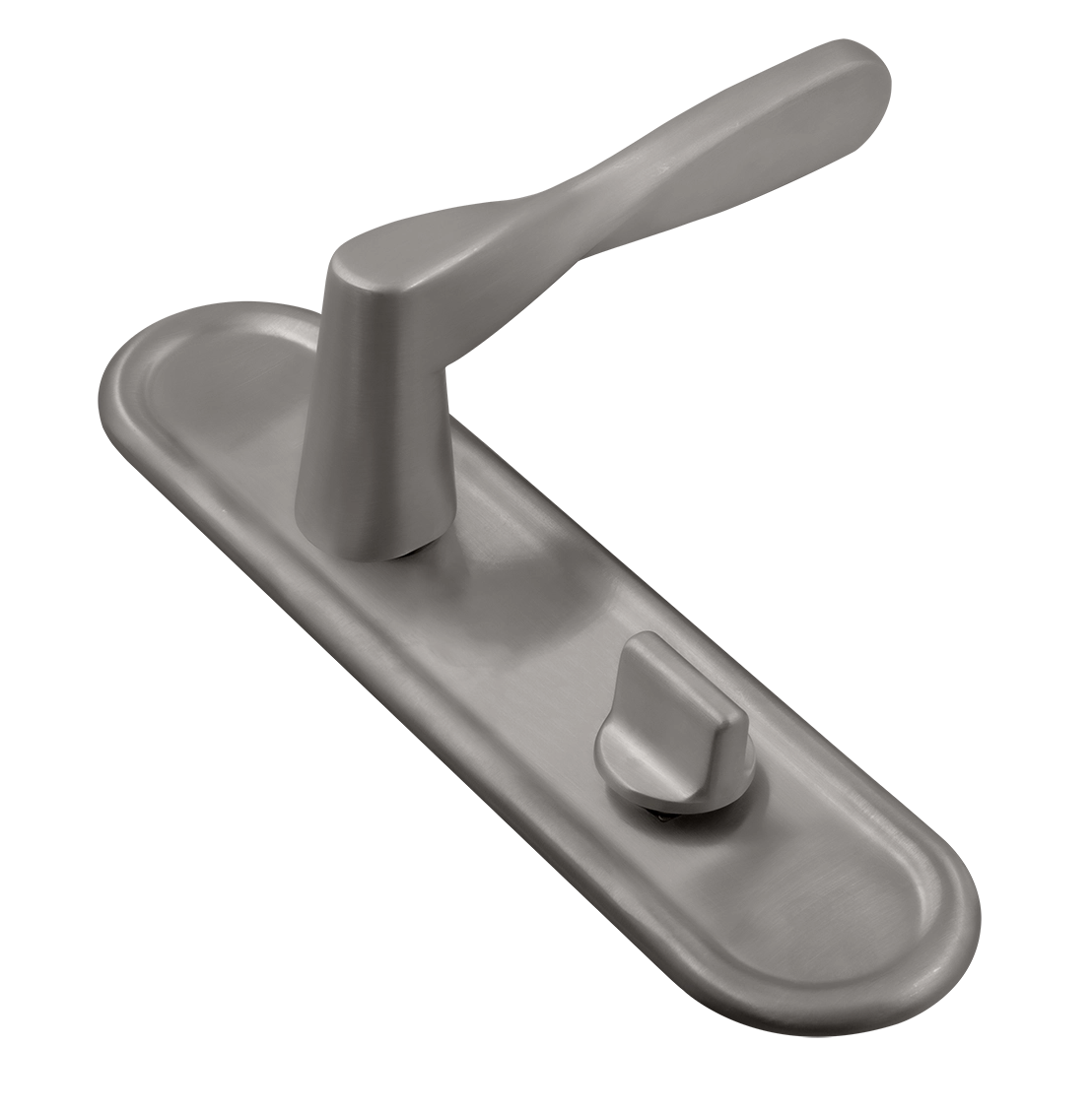 Ручка дверная THE OLYMPICS PLR WF на планке, цвет Зимняя стужа/Winter Frost фото купить Липецк