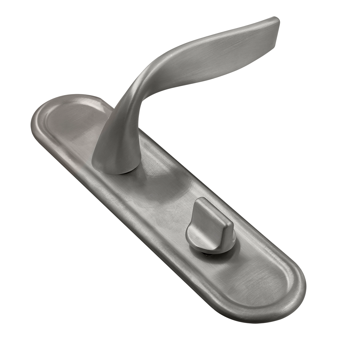 Ручка дверная SKYSCRAPER PLR WF на планке, цвет Зимняя стужа/Winter Frost фото купить Липецк