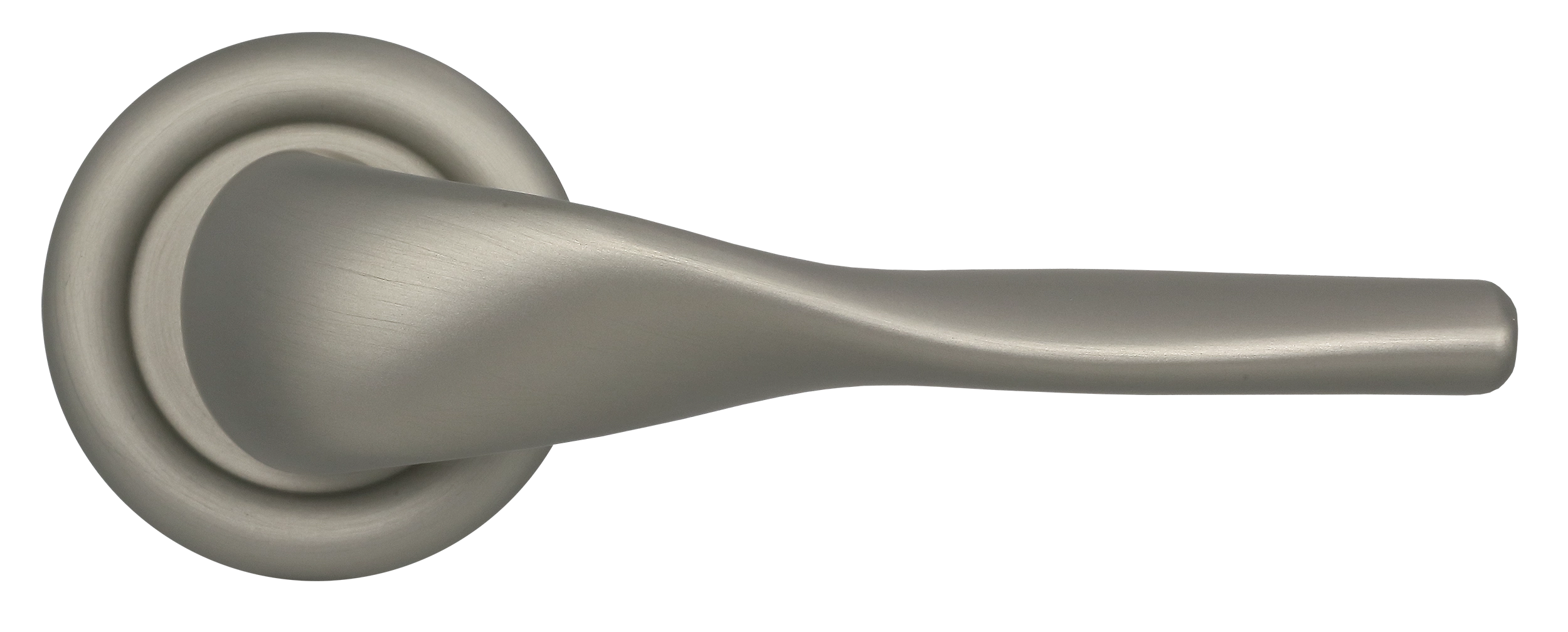 Ручка дверная LVB R7 SMI на круглой розетке, цвет Весенняя дымка/Spring Mist фото купить в Липецке