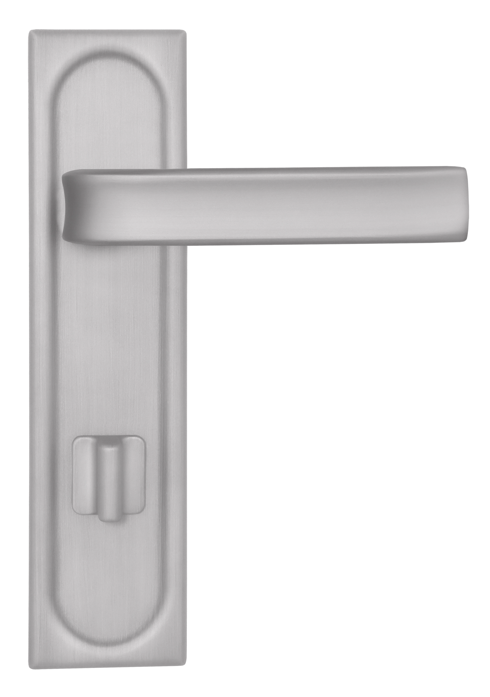 Ручка дверная THE BUS STATION PLS SSW на планке, цвет Стокгольмский снегопад/Stockholm Snowfall фото купить в Липецке