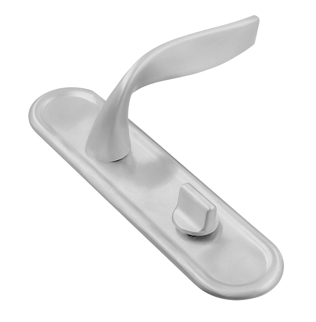 Ручка дверная SKYSCRAPER PLR SSW на планке, цвет Стокгольмский снегопад/Stockholm Snowfall фото купить Липецк