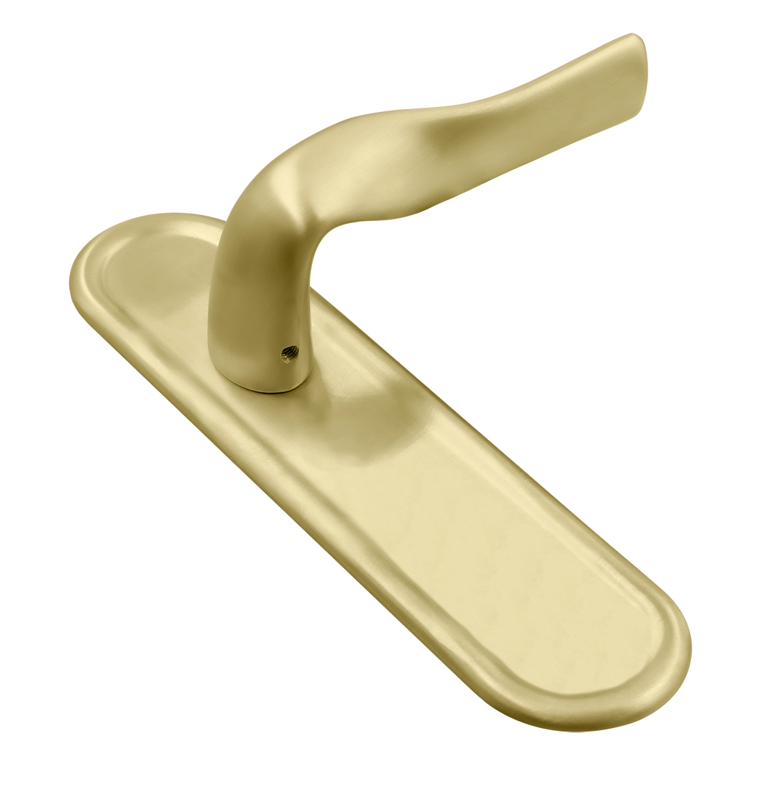 Ручка дверная LVB PLR AH на планке, цвет Осенний мёд/Autumn Honey фото купить Липецк