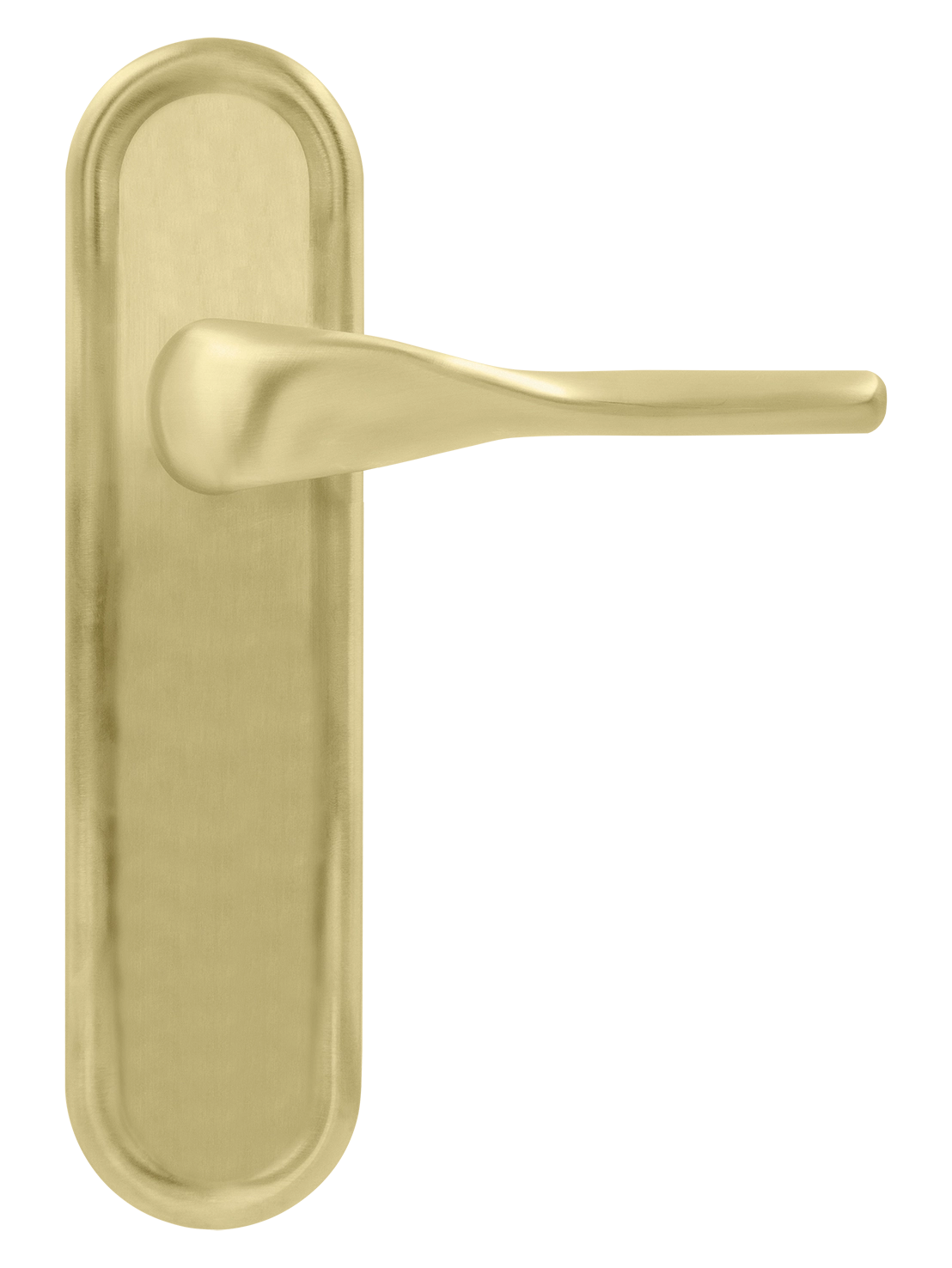 Ручка дверная LVB PLR AH на планке, цвет Осенний мёд/Autumn Honey фото купить в Липецке