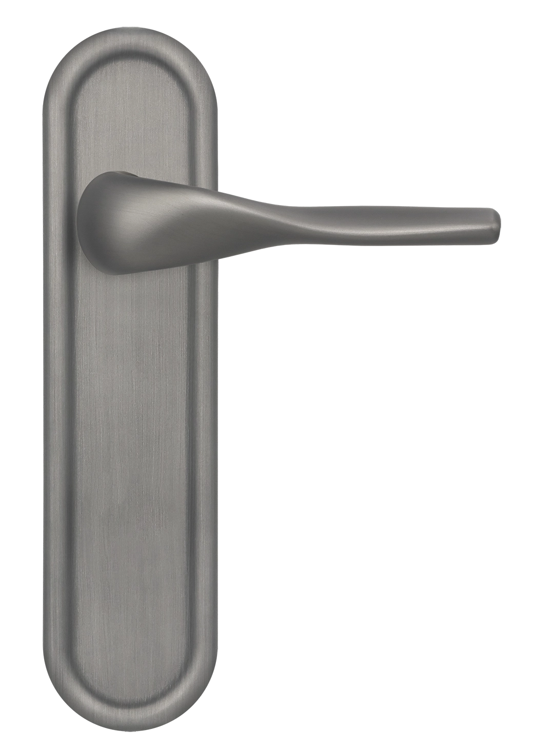 Ручка дверная LVB PLR WF на планке, цвет Зимняя стужа/Winter Frost фото купить в Липецке