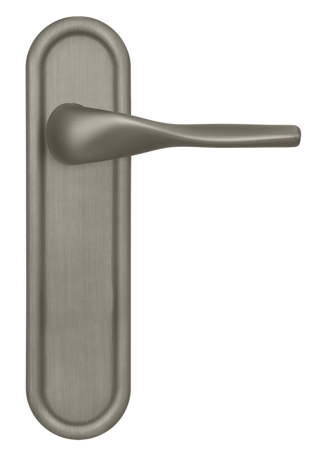 Ручка дверная LVB PLR SMI на планке, цвет Весенняя дымка/Spring Mist фото купить в Липецке