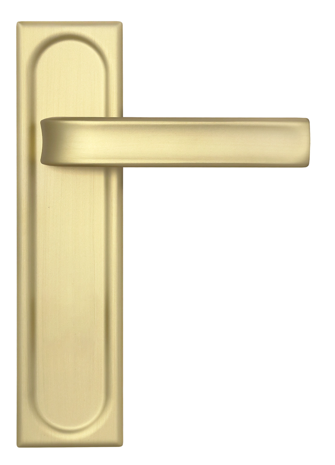 Ручка дверная THE BUS STATION PLS AH на планке, цвет Осенний мёд/Autumn Honey фото купить в Липецке