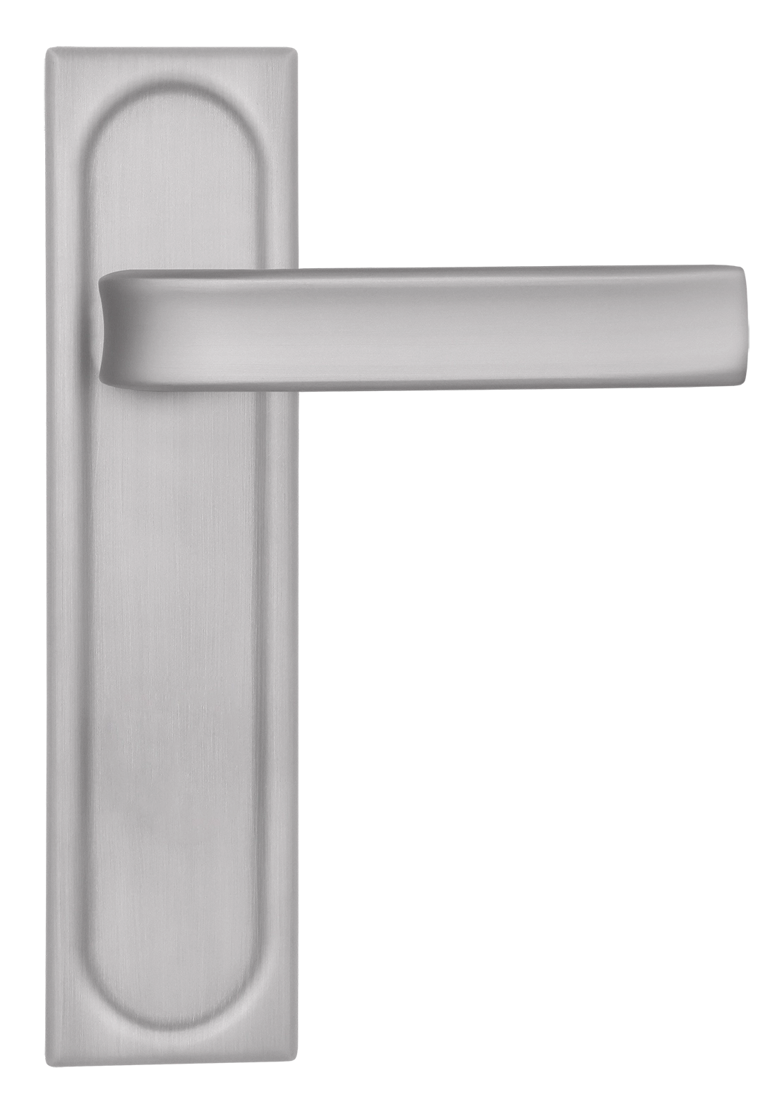 Ручка дверная THE BUS STATION PLS SSW на планке, цвет Стокгольмский снегопад/Stockholm Snowfall фото купить в Липецке