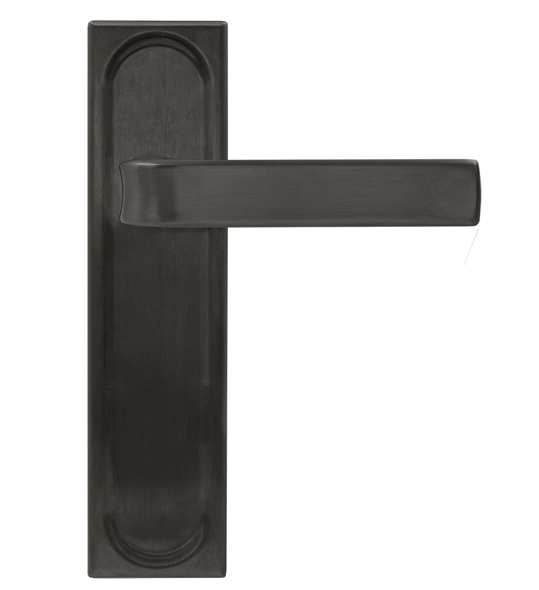 Ручка дверная THE BUS STATION PLS SST на планке, цвет Летняя гроза/Summer Storm фото купить в Липецке