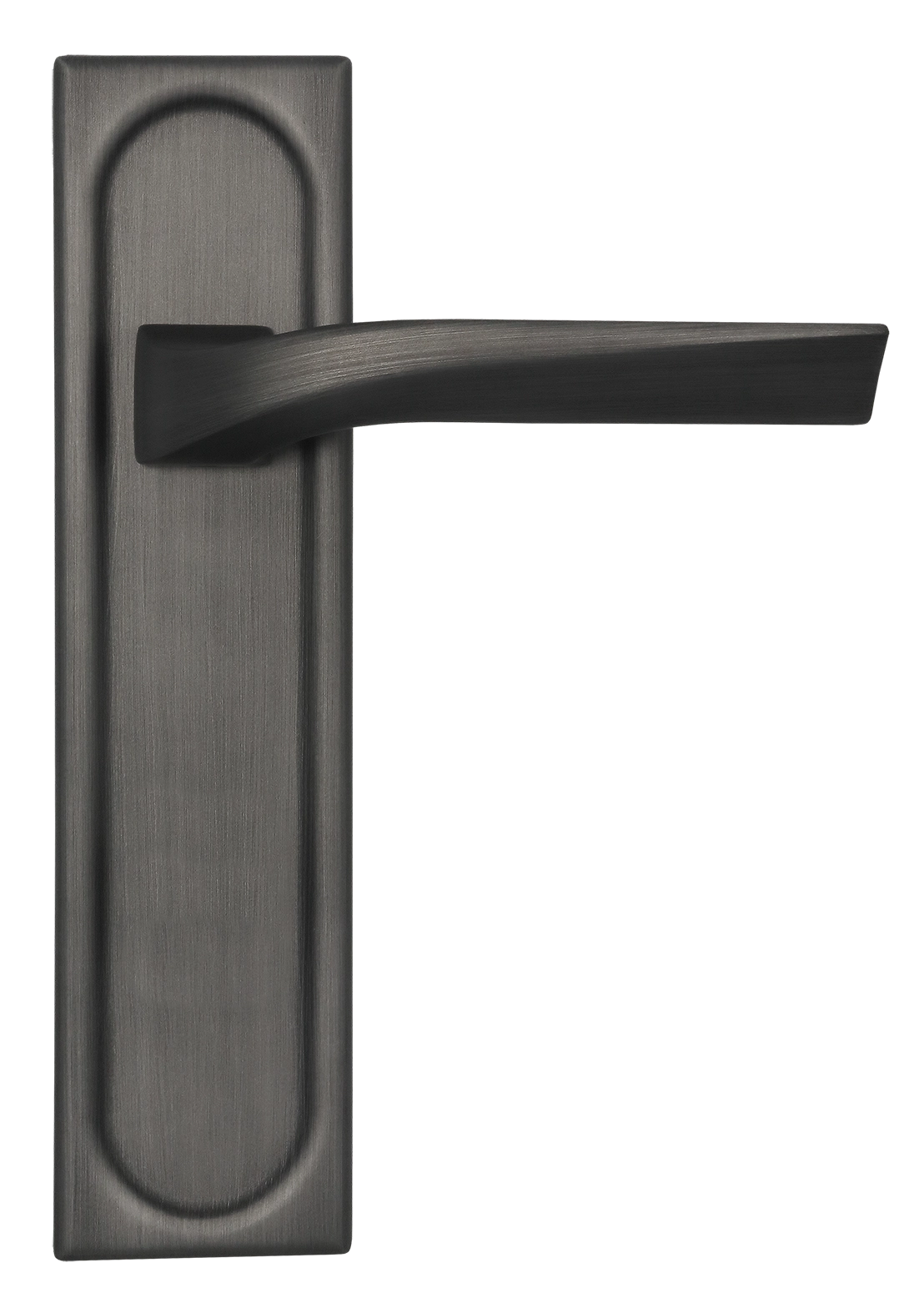 Ручка дверная WD CONCERT HALL PLS SST на планке, цвет Летняя гроза/Summer Storm фото купить в Липецке