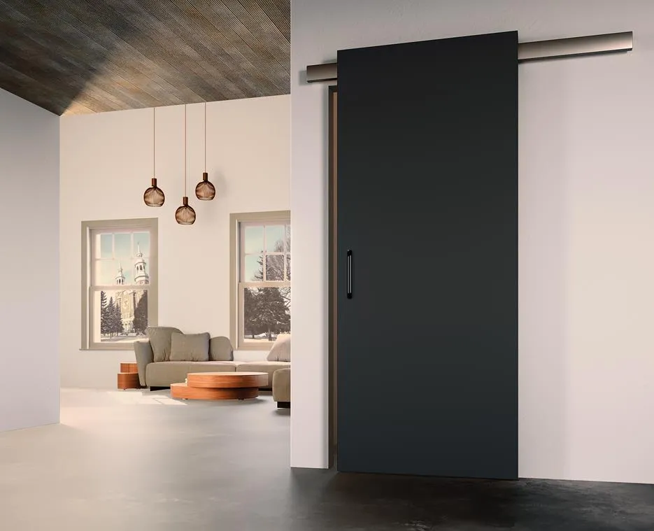 Комплект ESTHETIC  для одностворчатой двери от 500 до 1000мм, с доводчиками, цвет - алюминий фото купить Липецк