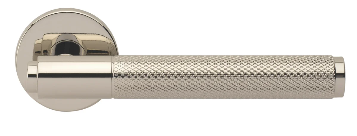 BRIDGE R6 NIS, ручка дверная с усиленной розеткой, цвет -  матовый никель фото купить Липецк