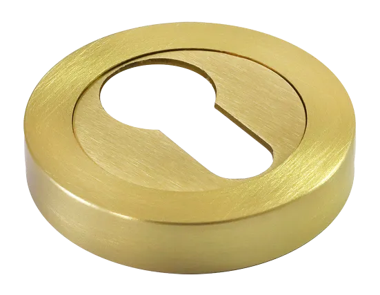 LUX-KH-R2 OSA, накладка на евроцилиндр, цвет - матовое золото фото купить Липецк