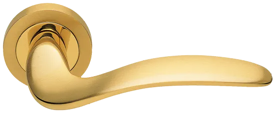 COBRA R2 OSA, ручка дверная, цвет -  матовое золото фото купить Липецк