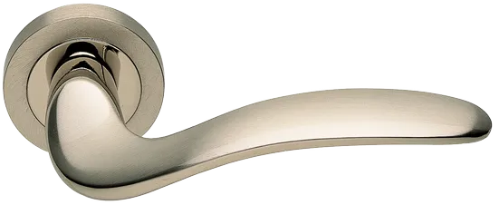 COBRA R2 NIS/NIK, ручка дверная, цвет -  матовый никель/никель фото купить Липецк
